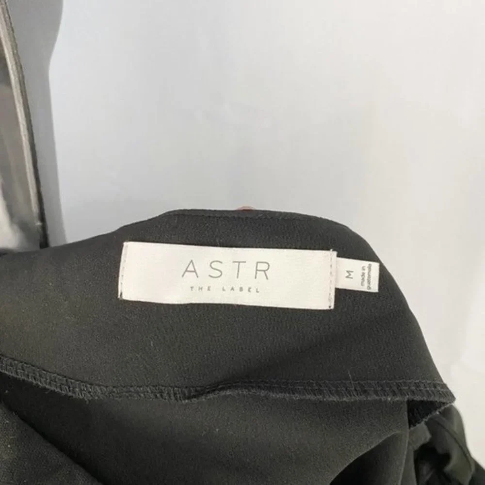 Astr The Label Isolde One Shoulder Bodysuit Black - Picture 4 of 9